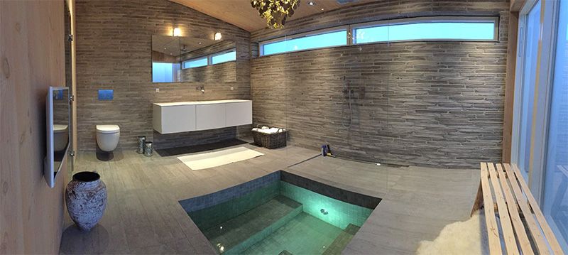 Klinkerriemchen schaffen im Innenbereich ein warmes Raumklima