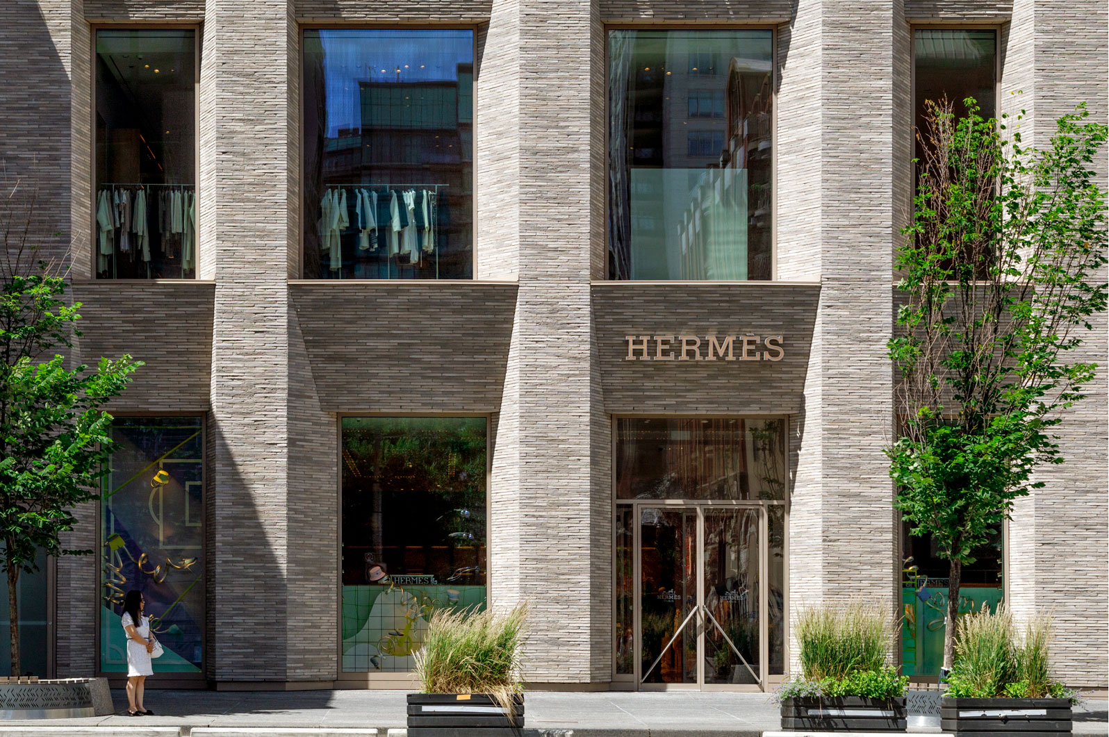foto af Hermes showroom i Toronto Canada.